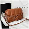 Fashionable Women's Bag Autumn Winter Female Literary Single-Shoulder Bag Chain Design Cross-Body Bag Trendy Women's Bag by Stevvex