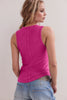 V-Neck Ribbed Tank