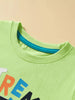 Children's Extreme Stunts Motorcycle Graphic T-Shirt and Shorts Set by Simply Love