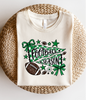 Green/Black Football Season Bella Canvas Graphic Short Sleeve Tee by Ocean & 7th