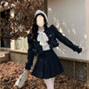Chanel Style Suit Dress Two-piece Set Female Autumn And Winter Elegant Socialite