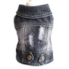 Designer Dog Clothes Small Dog Denim Jacket Coat Cat Costume Puppy Jeans Vest Spring Clothing by My Store