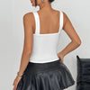 Fishtail-neckline Outerwear Camisole For Women by My Store
