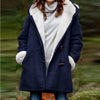 Sherpa-Lined Duffle Toggle Jacket with Hood — Warm Hooded Fleece Coat by FitiqueFit