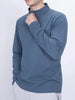 Men's Plus Size Long Sleeve Quarter Zip T-Shirt by Simply Love