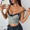 Chest Wrap Fishbone Bra Vest by My Store