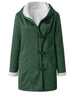 Full Size Pocketed Long Sleeve Hooded Toggle Jacket – Stylish & Functional Outerwear for Women by Stevvex