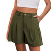 Urban-style Chic Womens High-waisted Casual Shorts by My Store