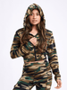 JupiterGear Athletic Zip-Up Crop Hoodie Jacket
