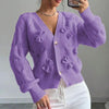 Women's Bow Cropped Cardigan by FitiqueFit