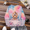 Christmas Snowman & Snowflake Graphic Sweater by FitiqueFit