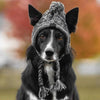 Autumn Winter Warm Knitted Pet Hats With Fluffy Ball by Furr Baby Gifts