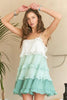 New Summer Swiss Dot Ruffled Tiered Mini Dress For Women – Feminine, Elegant, Playful, Sophisticated, Flirty Mini Dress for Special Occasions by Stevvex
