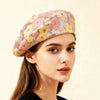 Sequin Flower Beret – Trendy Painter's Hat for Women | Outdoor & Everyday Style by FitiqueFit