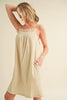 Embroidered Trim Gauze Square Neck Mini Cami Dress For Women – Feminine, Elegant & Stylish with Delicate Details by Stevvex