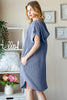 Full Size Ribbed Short Sleeve Hooded Dress – Casual Ribbed Hooded Dress, Stylish Short Sleeve Dress, Comfortable Ribbed Dress, Trendy Hooded Dress, Fashionable Ribbed Dress, Easy Fit Hooded Dress, Versatile Short Sleeve Dress by Stevvex
