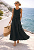 Mediterranean Contrast Color Vacation Dress – 7 Colors, S–3XL by FitiqueFit