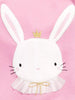 Children's Cute Bunny Applique Round Neck T-Shirt by Simply Love