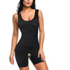 Plus Size Camisole Shapewear Bodysuit – Tummy Control Butt Lift Breast Support Open-Crotch Body Shaper for Women by FitiqueFit