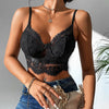 Sheer Mesh Camisole With Spliced Women's Bare Back by My Store