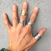 Sterling Silver Fearless Feather Ring by mend metalworks