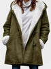 Full Size Pocketed Long Sleeve Hooded Toggle Jacket – Stylish & Functional Outerwear for Women by Stevvex