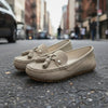 Soft-Bottom Non-Slip Slip-On Loafer Flats — Women’s Easy Comfort Shoes by FitiqueFit