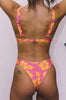 Female Bikini Set Floral Print Two-Piece Bathing Suit Bikinis Women Swimsuit Beachwear Summer Bikini Sets Floral Print Triangle Halter Swimsuits High Cut Two Piece Bathing Suit by Stevvex