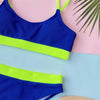 Female High Waist Swimsuit Bikini Sports Swimsuits For Women Two Piece Crop Top Bikini Set High Waist High Cut Bathing Suits Women Swimwear Two-piece Bikini Set Bathing Suit Swimwear by Stevvex