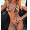 Female Leopard Bikini Set Push Up Thong High Cut Swimwear Women Mini Modern Swimsuit Bathing Suit by Stevvex