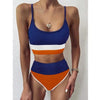 Female Push Up Swimsuit Modern Swimwear For Women Bikinis High Waist Bikini Set Solid Bikini 2 Piece Swimsuit Bathing Suits Women Bathing Suit High Waist Bikini Set Sport Wear Swimming Suit Bikini by Stevvex