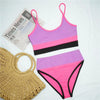 Female Swimsuit High Waist Bikini Women High Waist Bikini Set Two Piece Swimsuits Bikini Top With Bottoms Bathing Suits For Teens Girls Women Swimwear Two-pieces Bikini Set Sport Bathing Suit Swim Lady by Stevvex