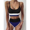 Female Swimsuit High Waist Bikini Women High Waist Bikini Set Two Piece Swimsuits Bikini Top With Bottoms Bathing Suits For Teens Girls Women Swimwear Two-pieces Bikini Set Sport Bathing Suit Swim Lady by Stevvex