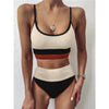 Female Swimsuit High Waist Bikini Women High Waist Bikini Set Two Piece Swimsuits Bikini Top With Bottoms Bathing Suits For Teens Girls Women Swimwear Two-pieces Bikini Set Sport Bathing Suit Swim Lady by Stevvex