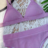 Female Swimsuit High Waist Bikini Women High Waist Swimsuits Triangle Bathing Suit V Neck Two Piece Bikini Sets Women Swimwear Two-pieces Bikini Set Ribbed Bather Bathing Suit Swim by Stevvex