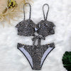 Female Two Piece Swimsuit Low Waist Bikini Floral Printing Swimwear Push Up Bathing Suit  Detachable Padded Push Up Striped Bikini Set Two Piece Swimsuit Ladies Vintage Lace Bikini Sets Beach Swimwear