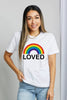 Simply Love LOVED Graphic Cotton T-Shirt by Simply Love