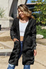 Red Double Take Full Size Hooded Teddy Bear Jacket with Thumbholes Ultra-Cozy & Stylish Comfortable Outerwear by Stevvex