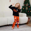 Parent-child Pajamas Long Sleeve Two-piece Set Eye Letter Printed Homewear by My Store