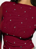 Rhinestone Embellished Long Sleeve T-Shirt by Simply Love