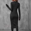 Women’s Slim Fit Long Sleeve Crew Neck Shirt by FitiqueFit