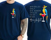 Wrinkles Only Go Where Smiles Have Been T-Shirt – Tropical-Inspired Memorial Tee with Palm Tree Graphic, Double-Sided Unisex Shirt by Dog Mom Hat