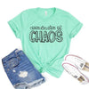 Coordinator Of Chaos T-shirt by T-Shirt Crazed