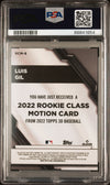 Graded 2022 Topps 3D Luis Gil #RCM8 2022 Rookie Class Motion Rookie RC Baseball Card PSA 10 Gem Mint