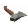 Handmade Damascus Camp Axe with Mosaic Pin and Rosewood Handle by JW SteelCrafts