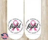 Fight – White by Carolina Country Bling