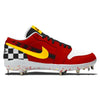 "Finish Line" Jordan 1 Retro Cleats by Stadium Custom Kicks