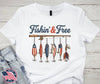Fishin & Free - Multi by Carolina Country Bling