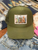 Fishing Lures Embroidered Patch Trucker Hat by Wild Junkie