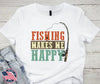 Fishing Makes Me Happy – Multi by Carolina Country Bling